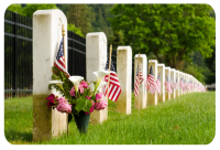 Flags for Fallen Vets